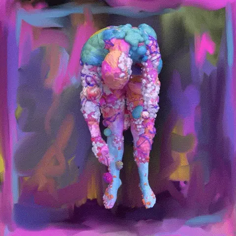 Sketch 05, digital art — virtual body exploration