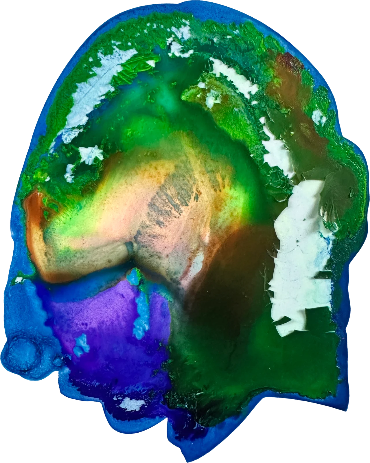The painted mark for Huawei (Petal)